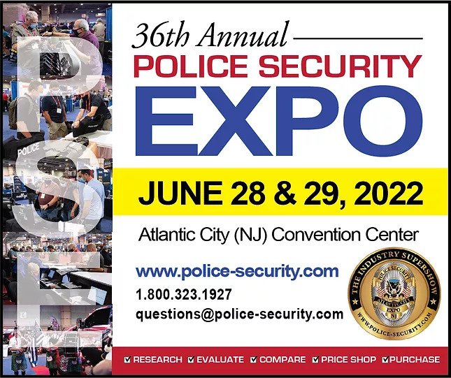 36th Annual Police Security Expo event banner